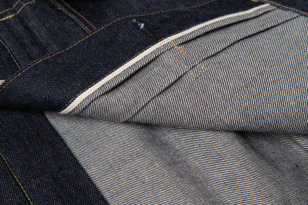 STUDIO D'ARTISAN - PRE-ORDER - ISHIKAWADAI 2nd TYPE 13.5OZ SELVEDGE DENIM JACKET 1950S SD-4112 - Tempo