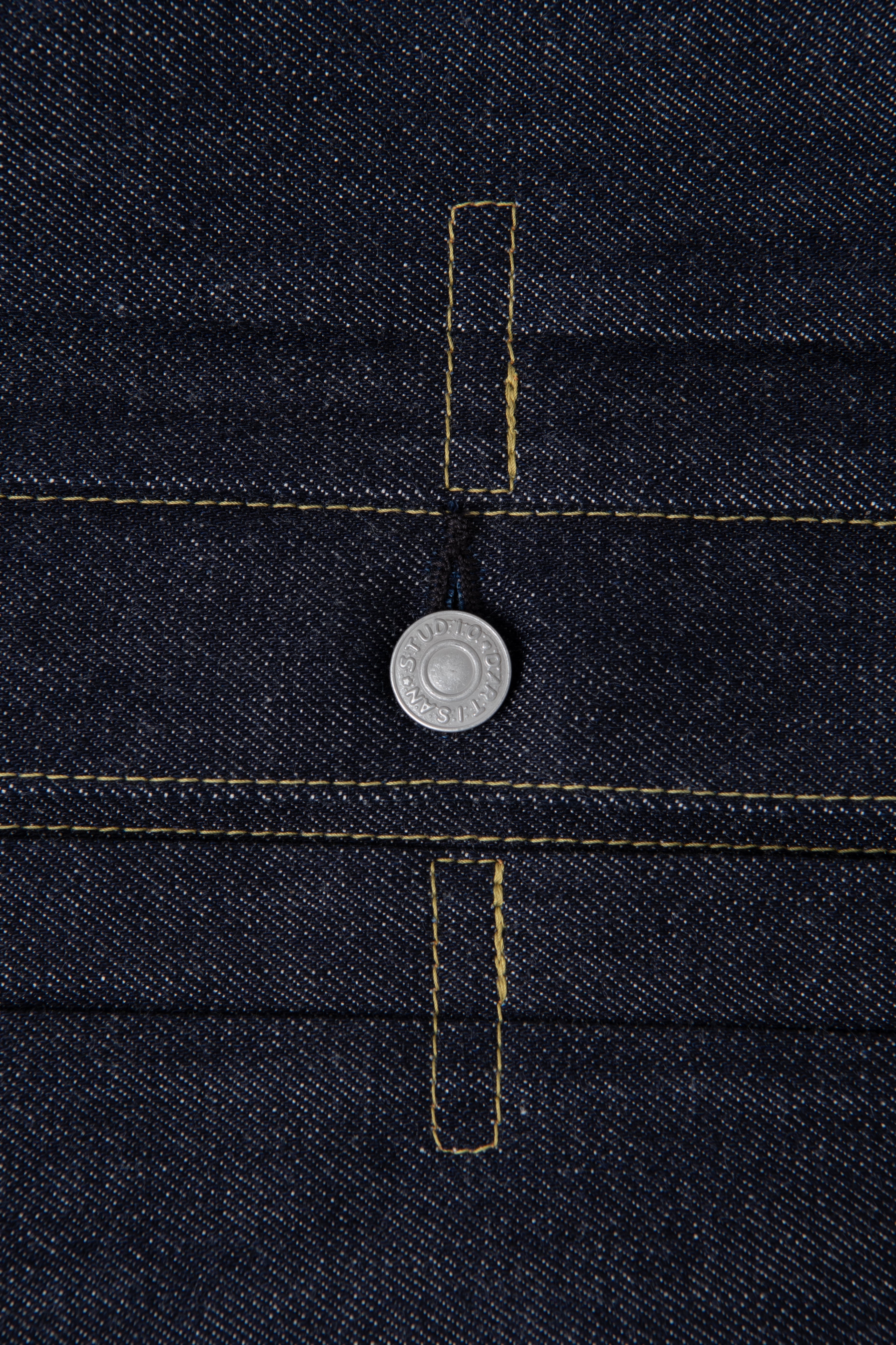 STUDIO D'ARTISAN - PRE-ORDER - ISHIKAWADAI 2nd TYPE 13.5OZ SELVEDGE DENIM JACKET 1950S SD-4112 - Tempo
