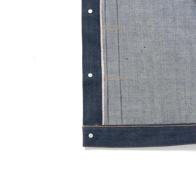 D01 "The Origin"Natural Indigo Type I 15oz Selvedge Denim Jacket - OW - Tempo