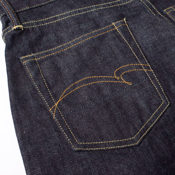 13oz Women's Wide Straight - Tapered Selvedge Jeans SDL-704 Bombshell Jeans