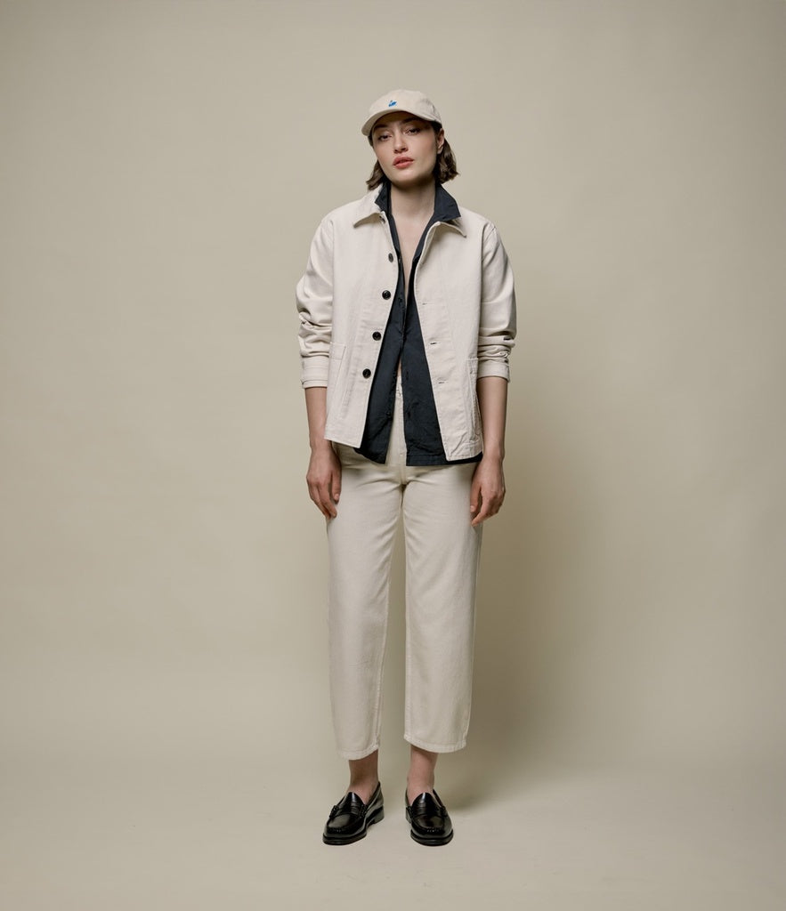 MERZ B. SCHWANEN - Short Sleeve Shirt Light Organic Cotton Poplin Relaxed Fit in Black SHIRT09LP - Tempo