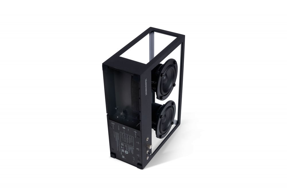 TRANSPARENT - Small Transparent Speaker (Bluetooth) Black - Tempo