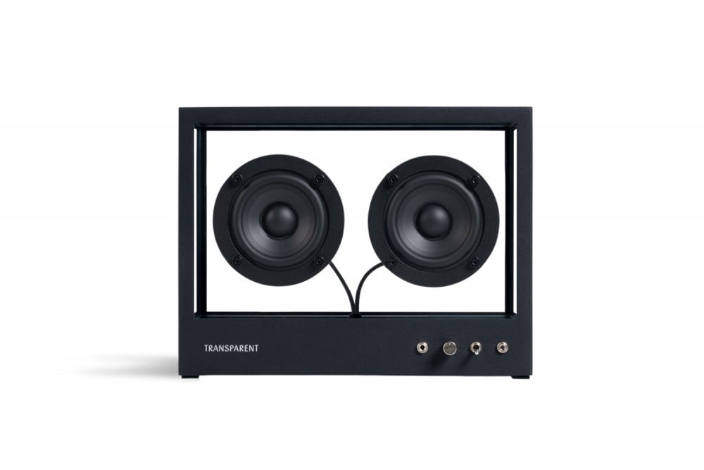 TRANSPARENT - Small Transparent Speaker (Bluetooth) Black - Tempo