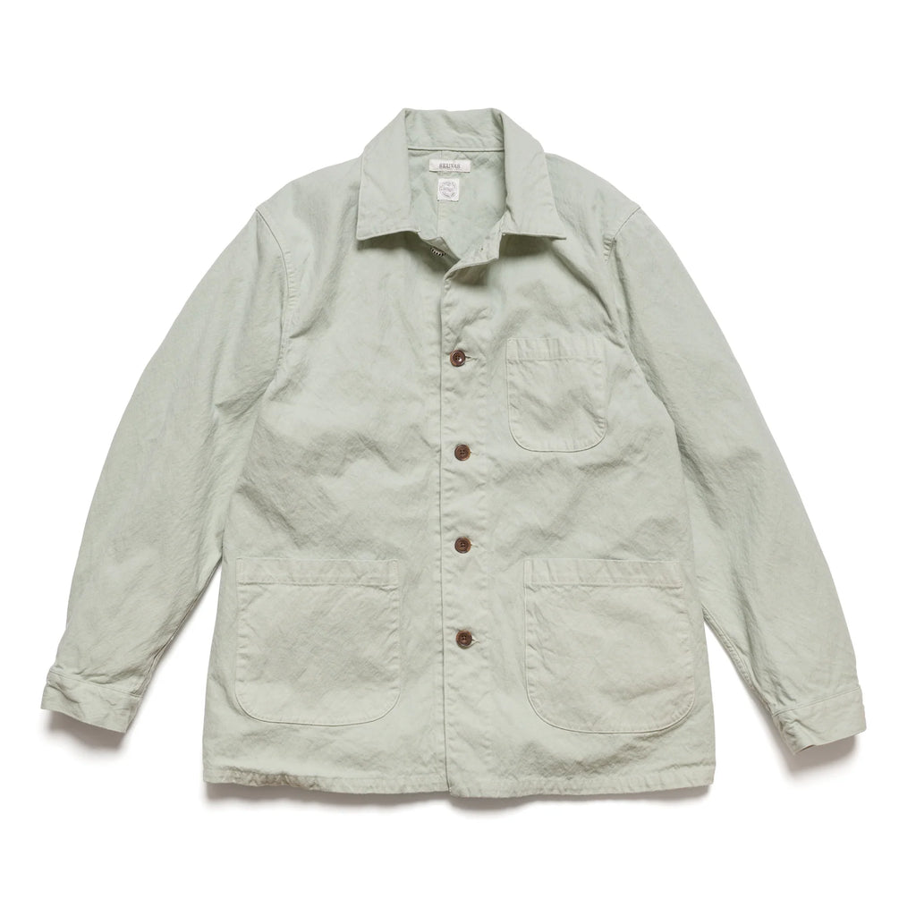 SEUVAS - Matcha Dyed 10oz Kurashiki Hampu Coverall - Tempo