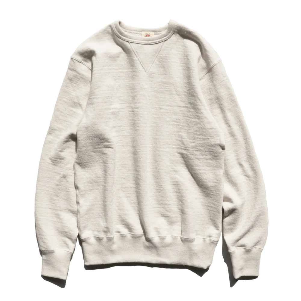 Japanese Organic Cotton Ecru Un-Dyed Sweatshirt - Tempo