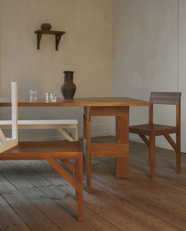 BRACKET BENCH | WARM BROWN PINE - Tempo