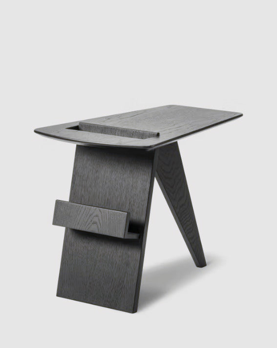 Magazine Table in Black Lacquered Oak - Tempo