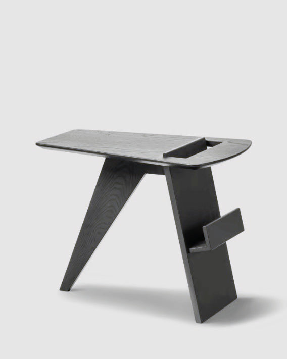 Magazine Table in Black Lacquered Oak - Tempo
