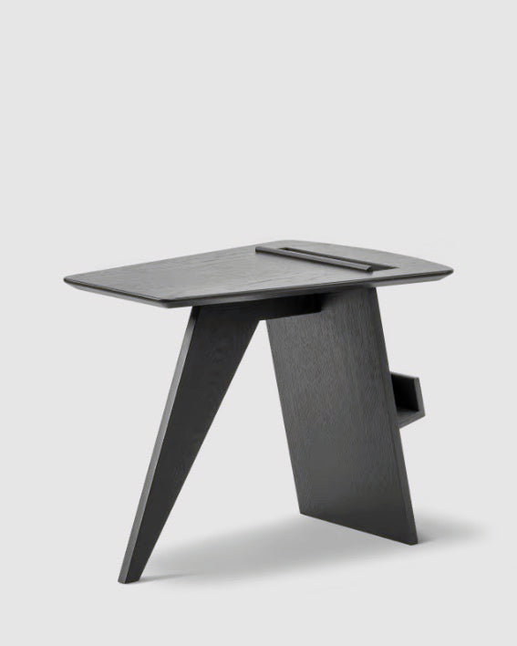 Magazine Table in Black Lacquered Oak - Tempo