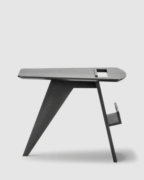 Magazine Table in Black Lacquered Oak - Tempo