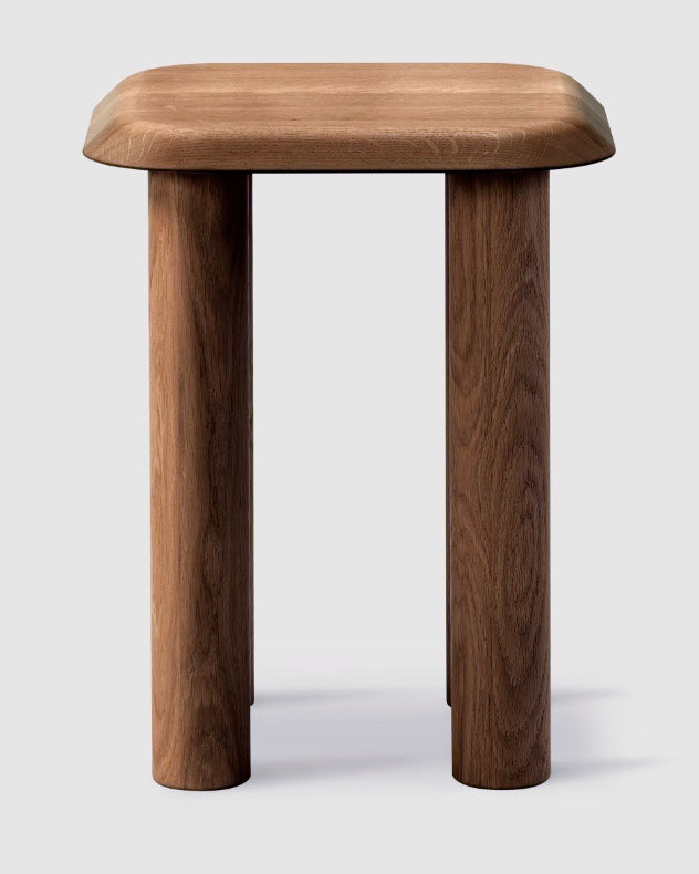 Islets Side Table in Oiled Smoked Oak