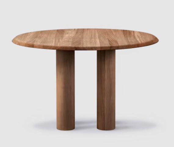 Islets Dinning Table in Oiled Smoked Oak