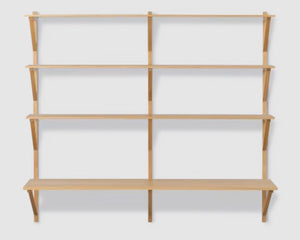 BM29 Shelf | 2 x 4 with Desk | Oak or Walnut