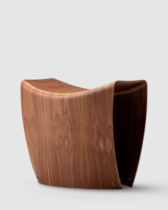 Gallery Stool | Walnut Lacquer or Black Ash - Tempo