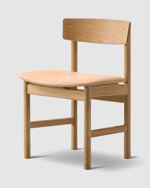 Mogensen 3236 Chair in Oak + Leather Vegeta 90 Natural