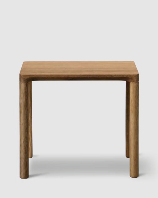 Piloti Wood Table in Smoked Oak Oiled | 35cm or 41cm