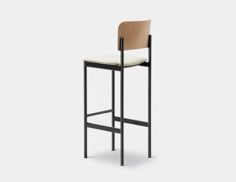 FREDERICIA - Plan Barstool Seat Upholstered - Tempo