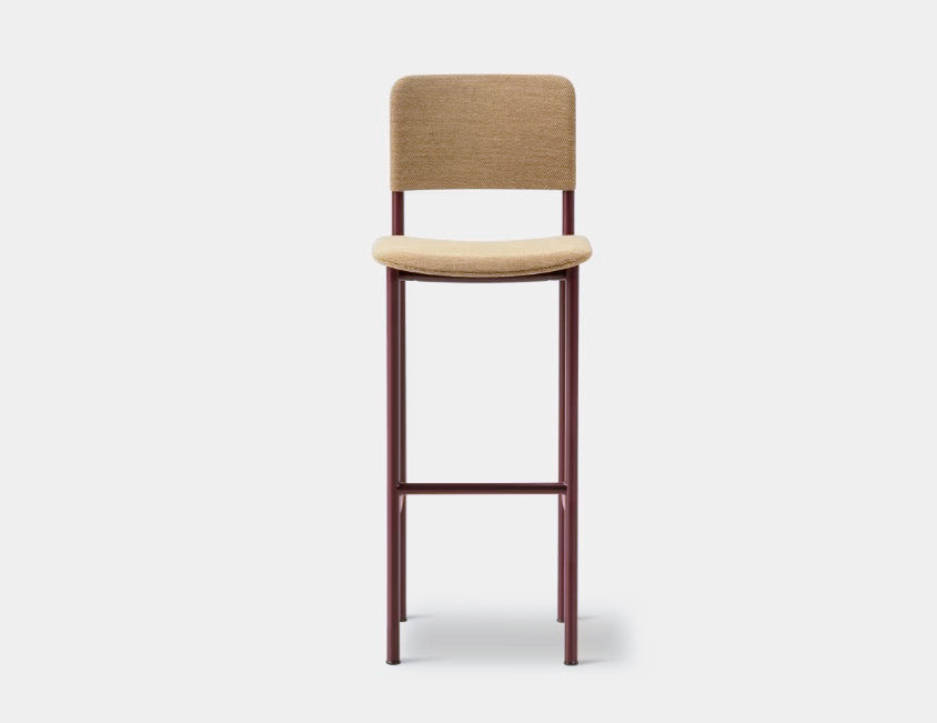 FREDERICIA - Plan Barstool Fully Upholstered - Tempo