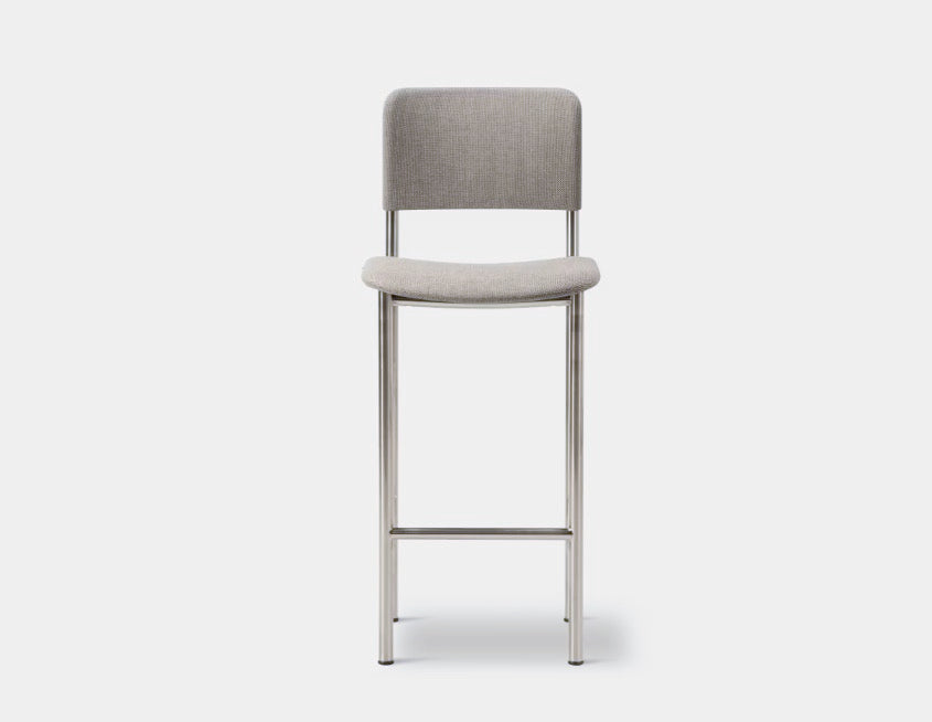 FREDERICIA - Plan Barstool Fully Upholstered - Tempo