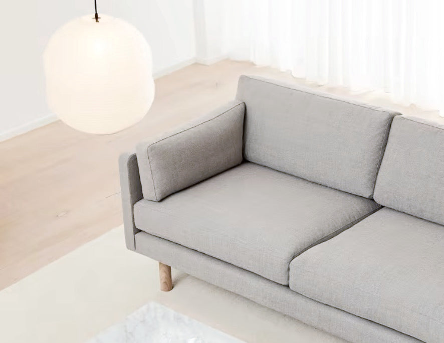 FREDERICIA - EJ220 Sofa 3 seater, 67 cm cushions - Tempo