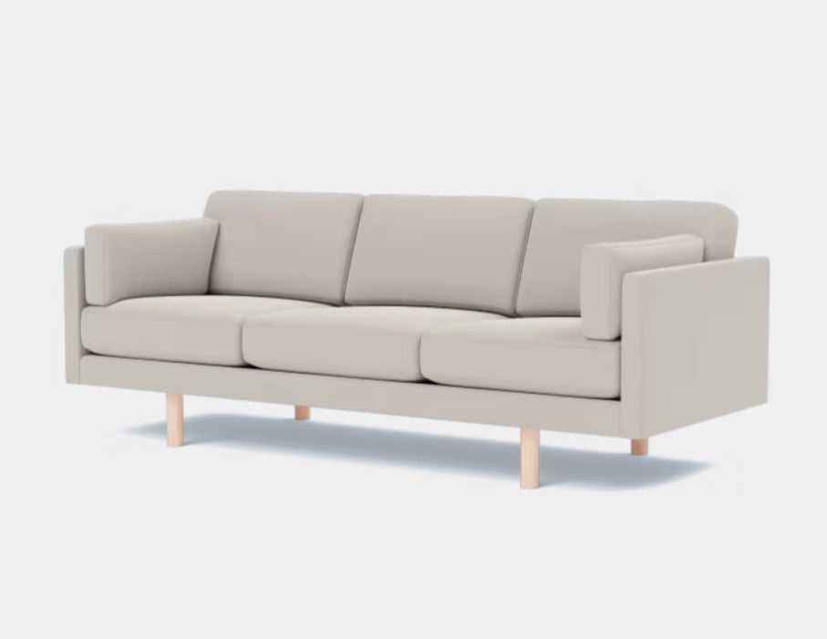 FREDERICIA - EJ220 Sofa 3 seater, 67 cm cushions - Tempo