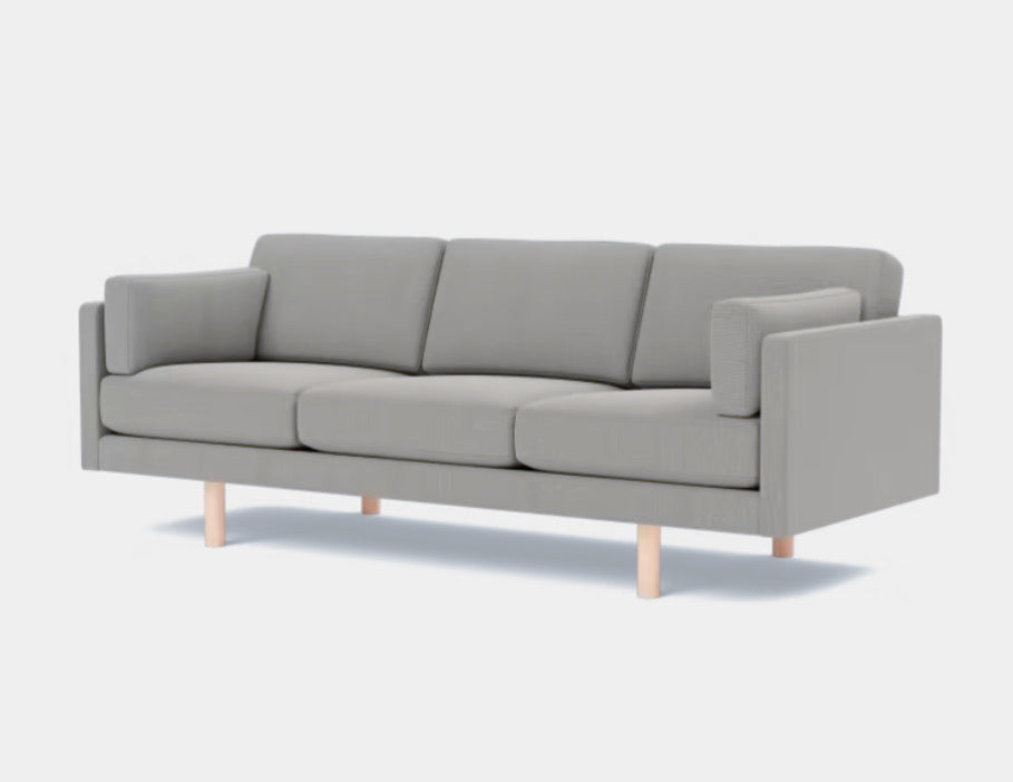 FREDERICIA - EJ220 Sofa 3 seater, 67 cm cushions - Tempo