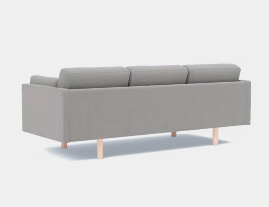FREDERICIA - EJ220 Sofa 3 seater, 67 cm cushions - Tempo