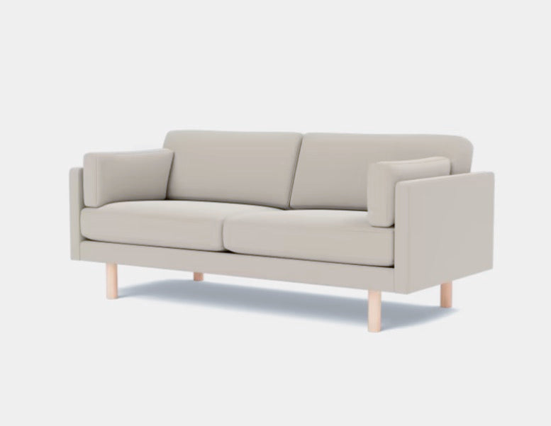 FREDERICIA - EJ220 Sofa 2 seater, 86 cm cushions - Tempo