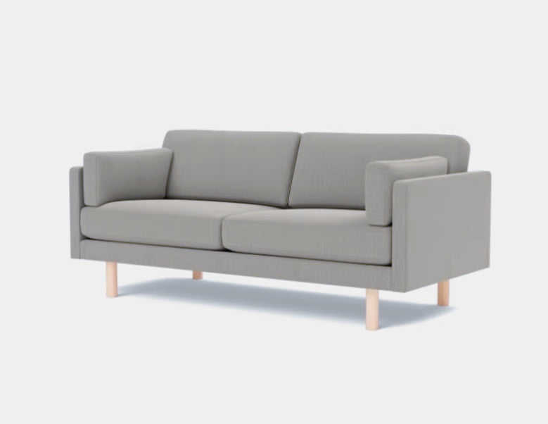 FREDERICIA - EJ220 Sofa 2 seater, 86 cm cushions - Tempo