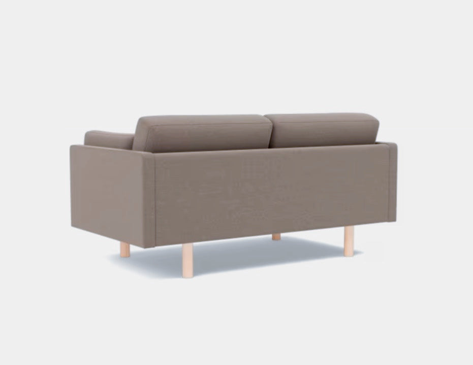 FREDERICIA - EJ220 Sofa 2 seater, 76 cm cushions - Tempo