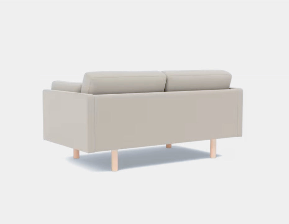 FREDERICIA - EJ220 Sofa 2 seater, 76 cm cushions - Tempo
