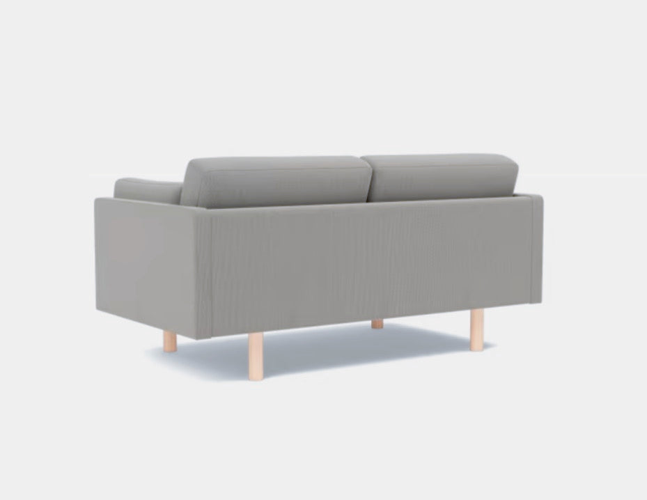 FREDERICIA - EJ220 Sofa 2 seater, 76 cm cushions - Tempo