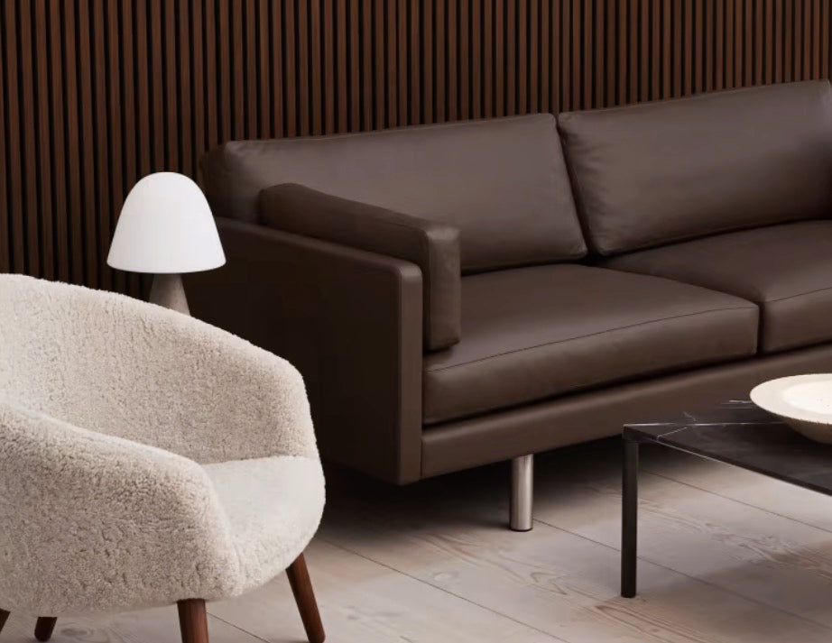 FREDERICIA - EJ220 Sofa 2 seater, 100 cm cushion - Tempo