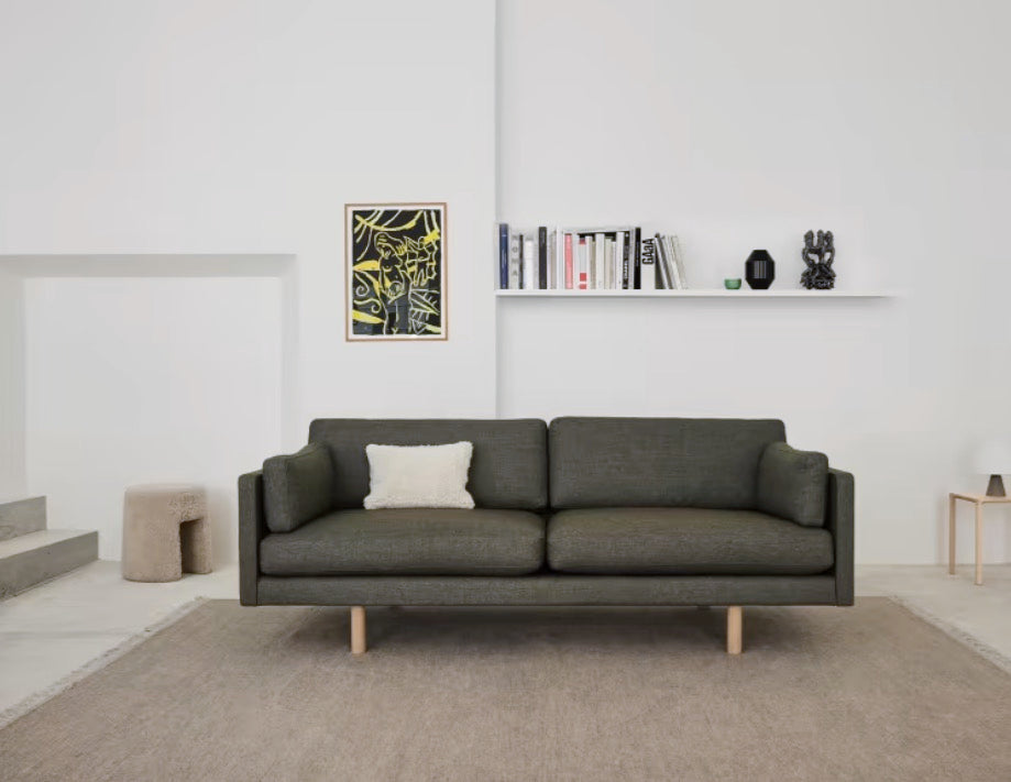 FREDERICIA - EJ220 Sofa 2 seater, 100 cm cushion - Tempo