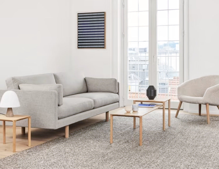 FREDERICIA - Piloti Wood Table 120x39 cm - Tempo