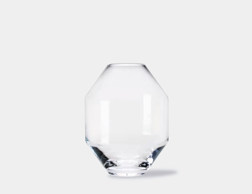 Vase en verre hydro H20