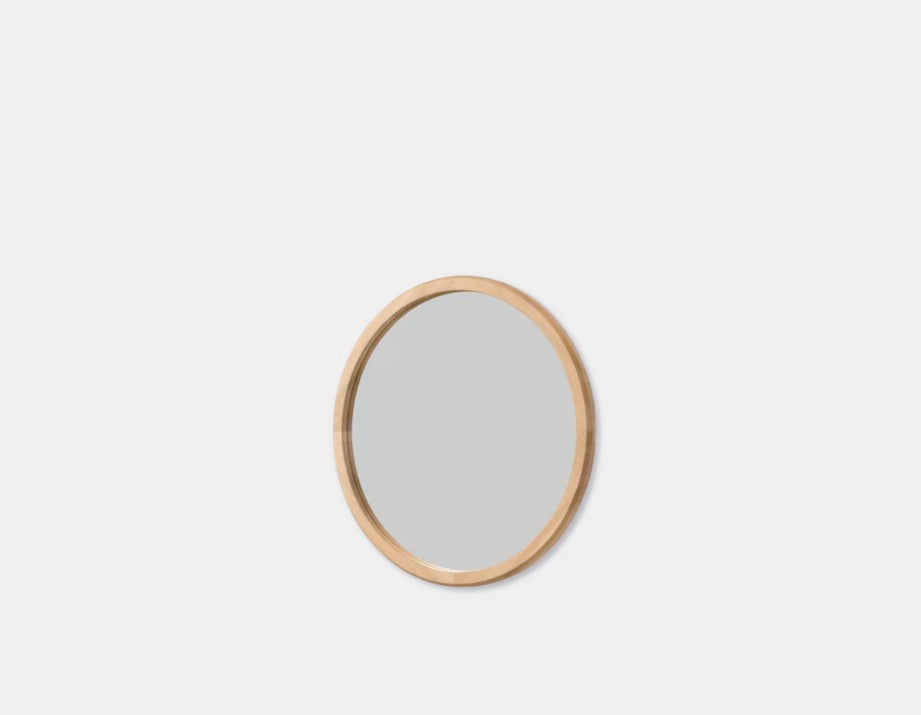 FREDERICIA - SAMPLE | Silhouette Mirror Ø55 in Oak Light Oil - Tempo