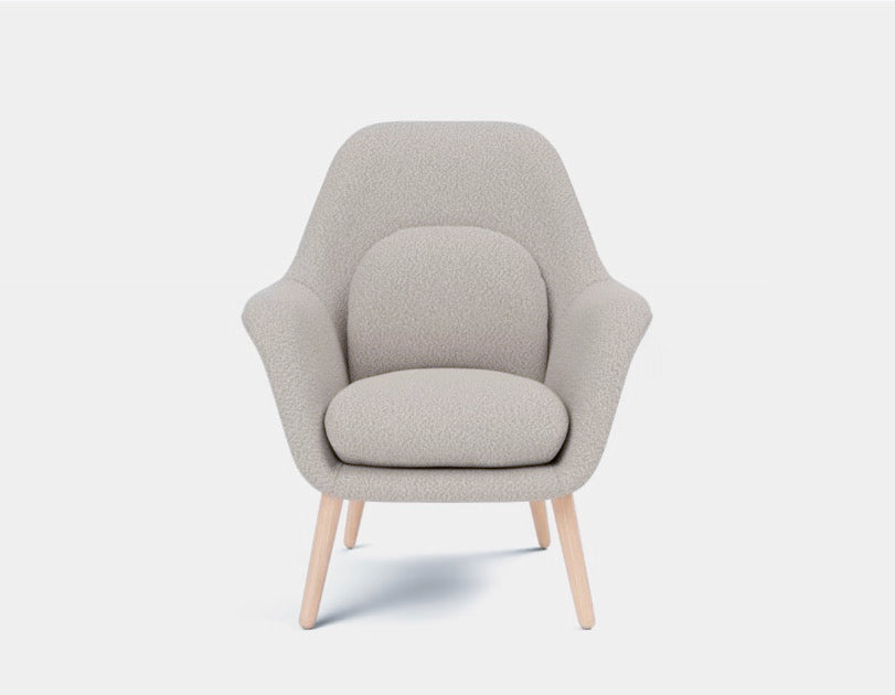 FREDERICIA - Swoon Lounge Petit Wood base - Tempo