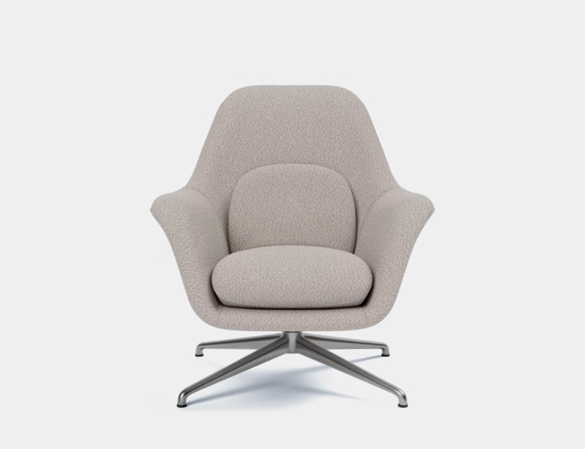 FREDERICIA - Swoon Lounge Petit Swivel Base - Tempo