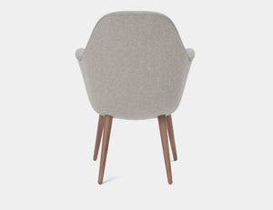 Swoon Dining Armchair Wood Base