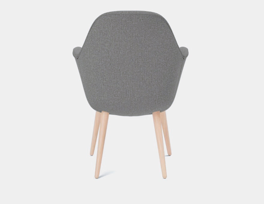 FREDERICIA - Swoon Dining Armchair Wood Base - Tempo