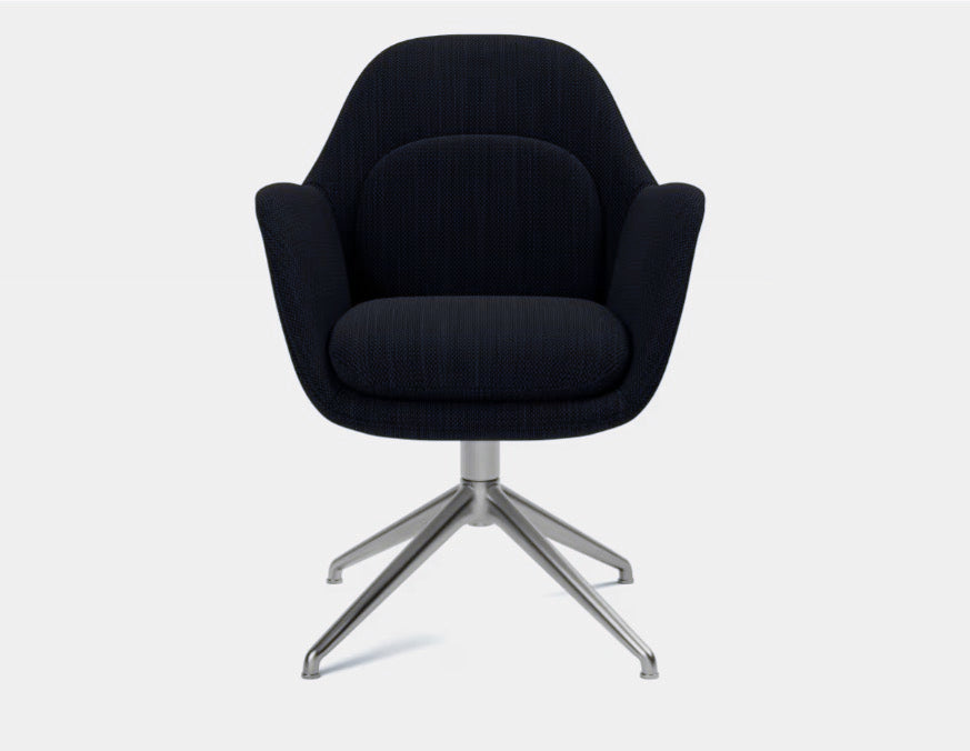 FREDERICIA - Swoon Dining Armchair Swivel Base - Tempo
