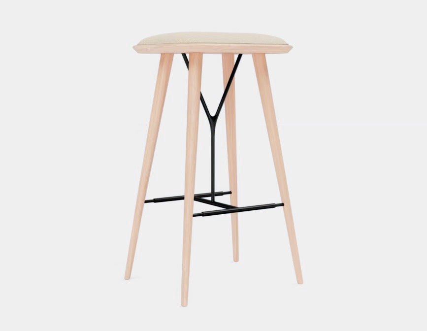 FREDERICIA - Spine Wood Base Stool - Tempo