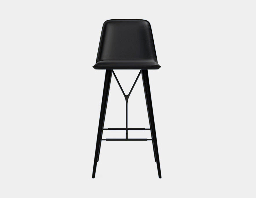 FREDERICIA - Spine Wood Base Barstool - Tempo
