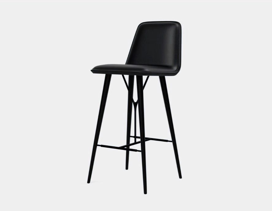 FREDERICIA - Spine Wood Base Barstool - Tempo