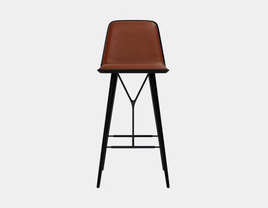 FREDERICIA - Spine Wood Base Barstool - Tempo