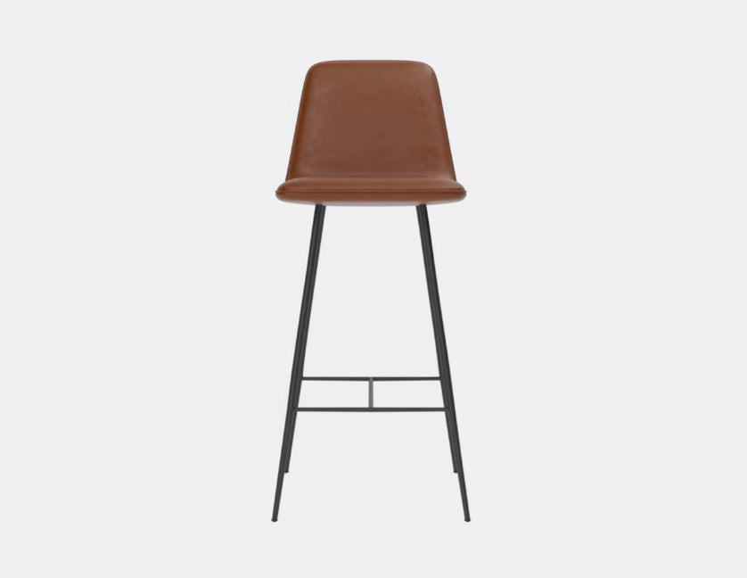 FREDERICIA - Spine Metal Base Barstool - Tempo