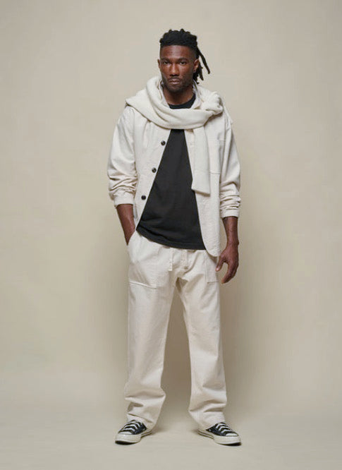 CLASSIC FIT ORGANIC COTTON POCKET T-SHIRT 2M15P in Black