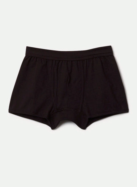 THE ORIGINALS | 254 Loopwheeled boxer brief 7.2oz in Deep Black