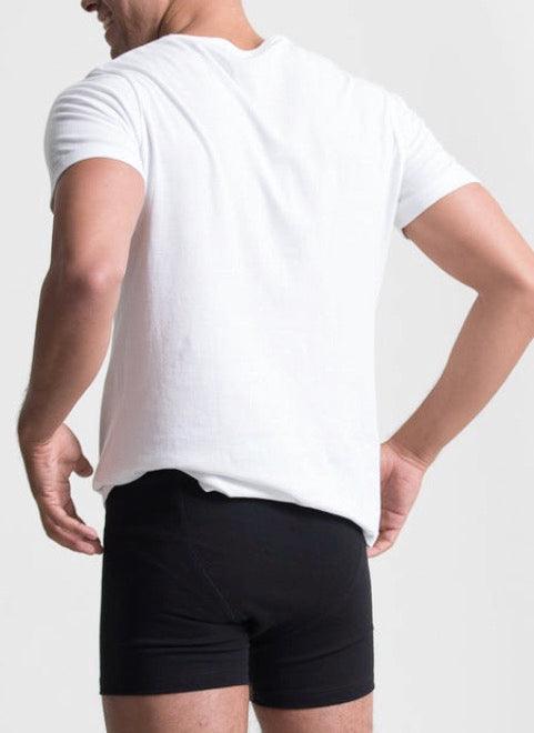 THE ORIGINALS | 254 Loopwheeled boxer brief 7.2oz in Deep Black